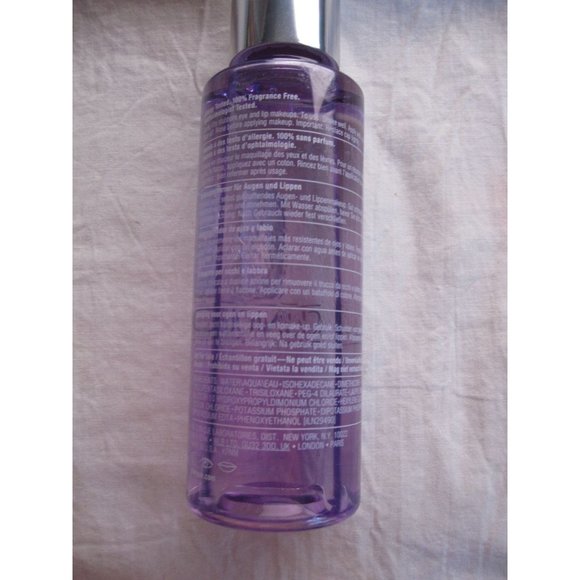 NEW Clinique Take the Day Off Makeup Remover lids lashes lips 4.2 fl oz bottle - Picture 3 of 3